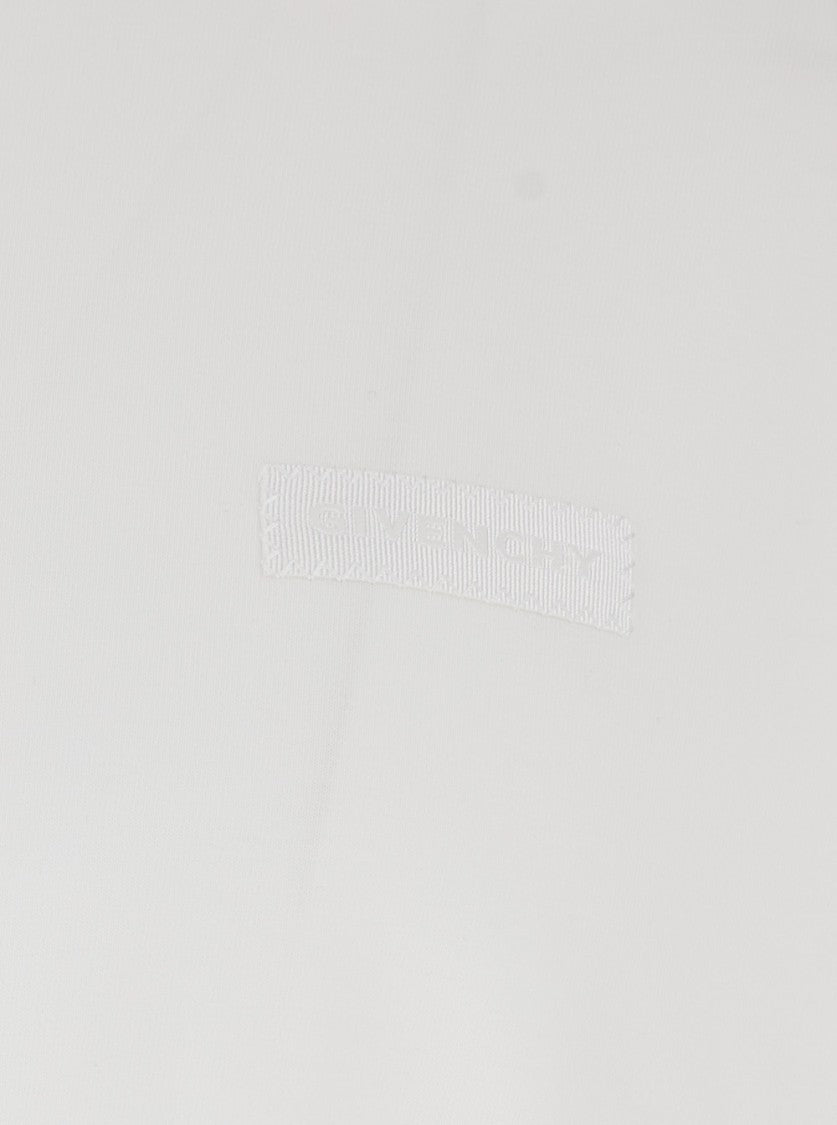 Givenchy White Crewneck T-Shirt