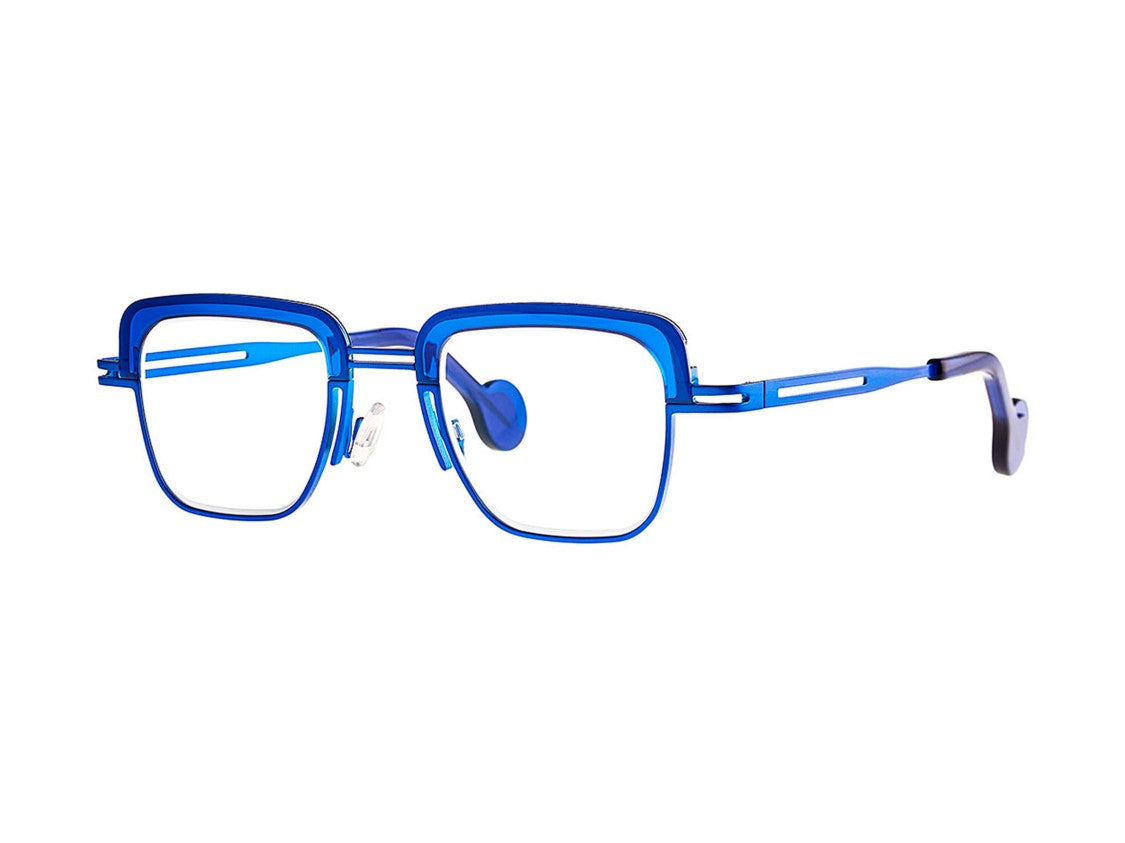 Theo Blue Foundation Geometric Eyeglasses