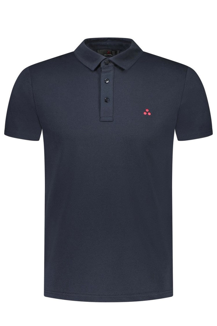 Peuterey Multicolor Polo T-Shirt With Buttoned Placket