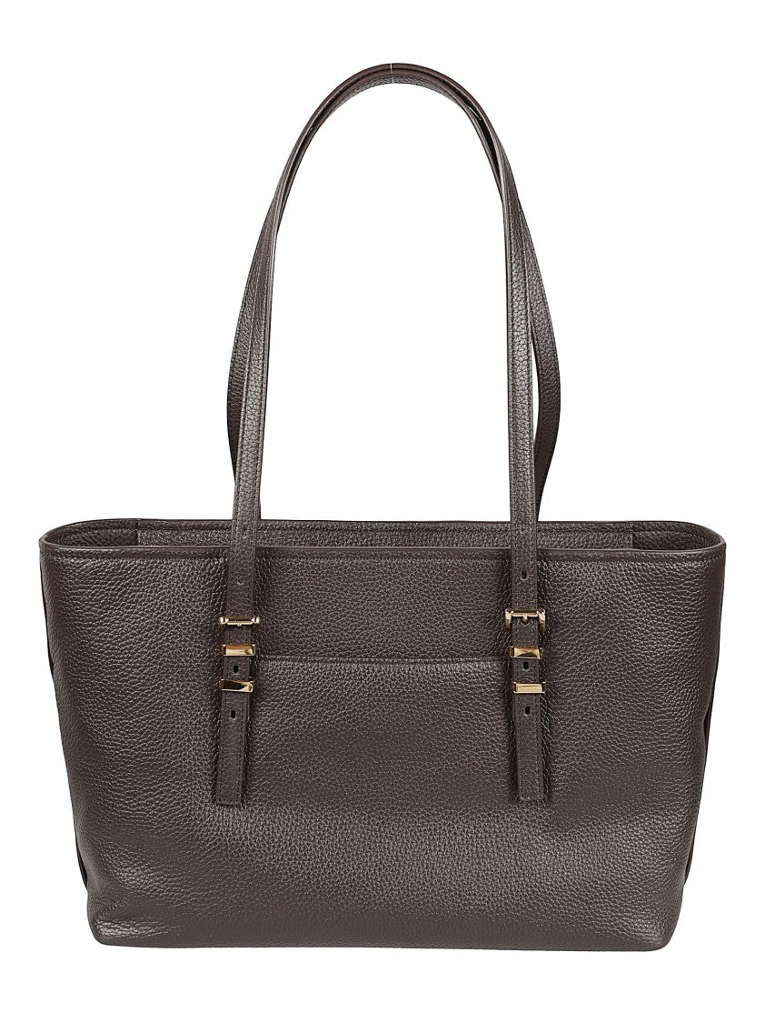 Michael Kors Medium Quinn Textured Leather Shoulder Bag