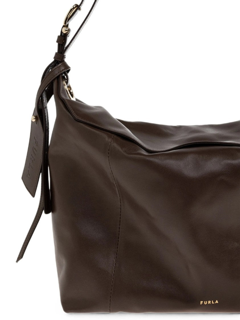 Furla Rectangular Shoulder Bag In Smooth Leather