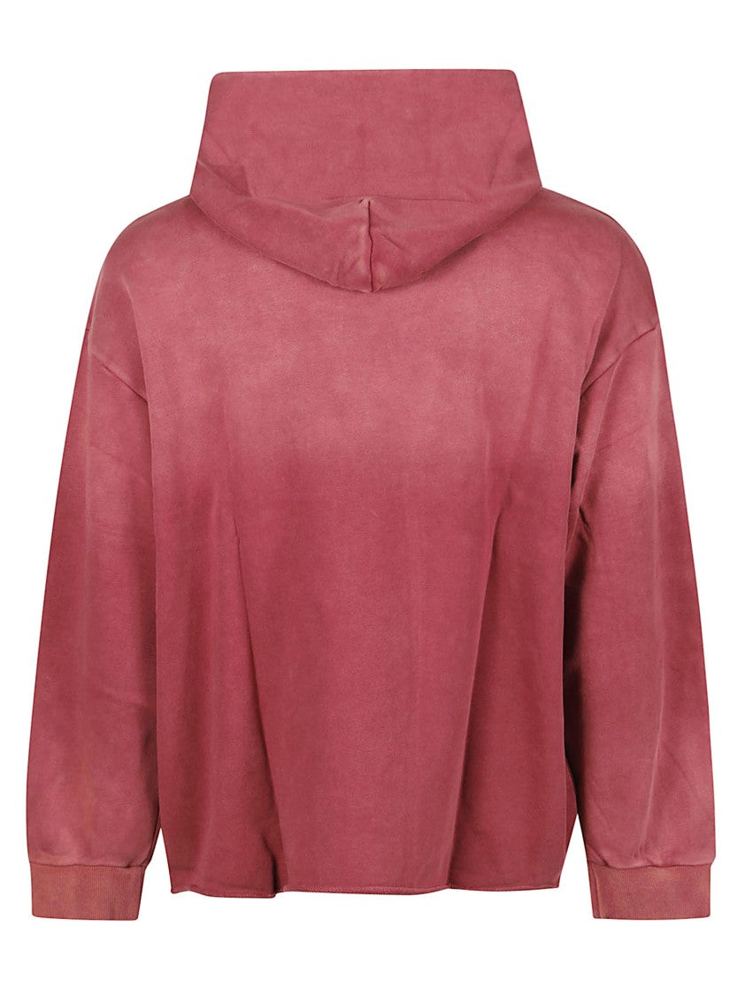 Found Embroidered Giraffe Hooded Cotton Sweatshirt