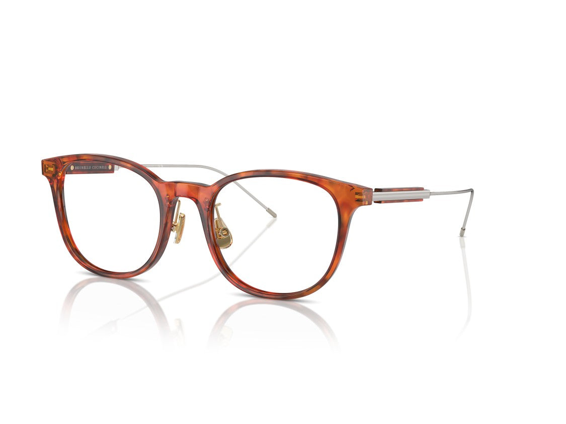 Brunello Cucinelli Tortoiseshell 0Bc3006 Translucent Acetate Eyeglasses