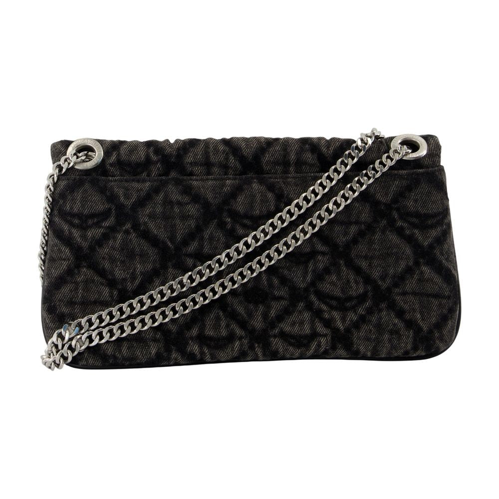 Zadig & Voltaire Wallet On Chain Rock Ii - Cotton - Dark Grey