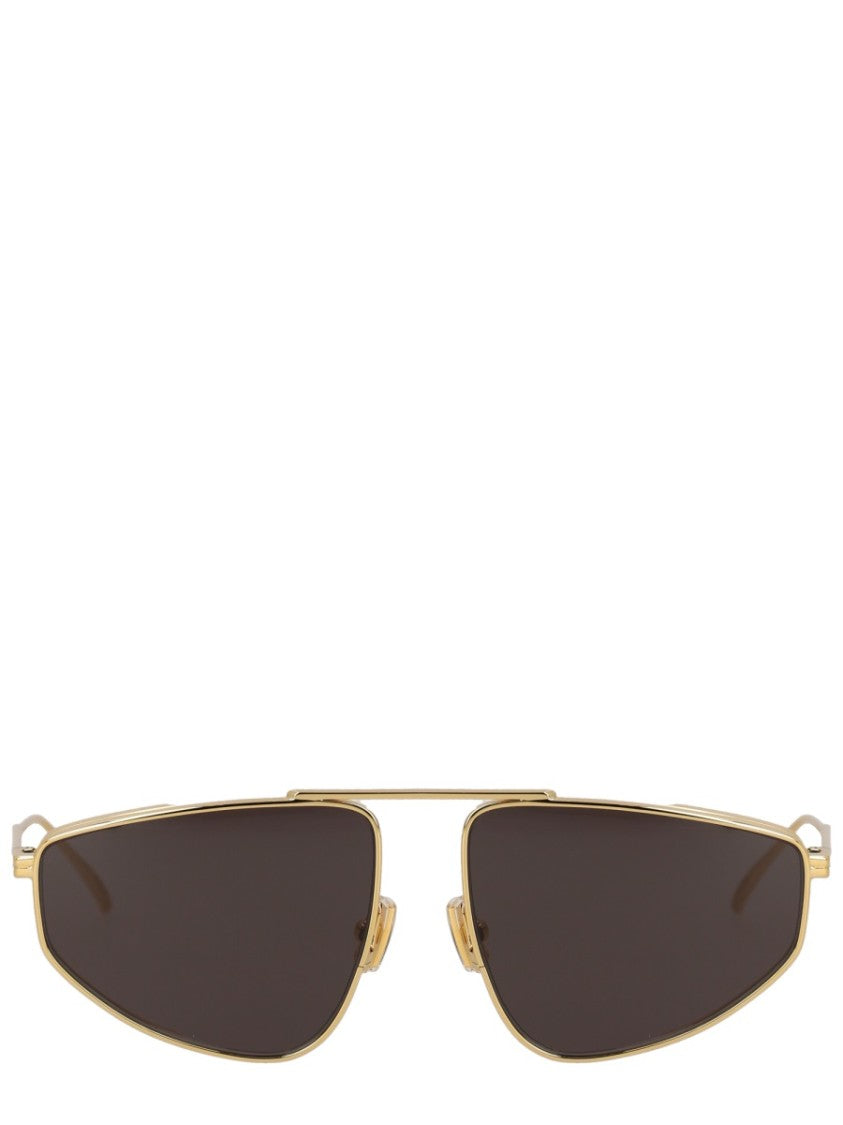 Bottega Veneta Aviator Classic Metal Sunglasses