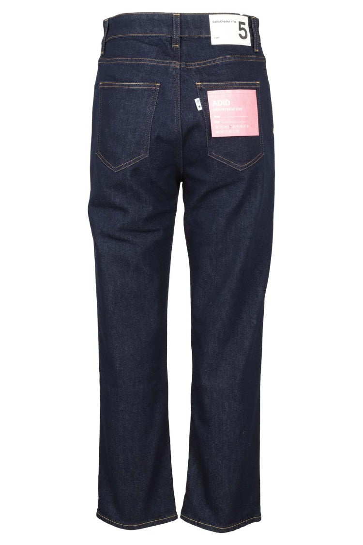 Department Five Adid Straight-Cut Dark Blue Denim Jeans