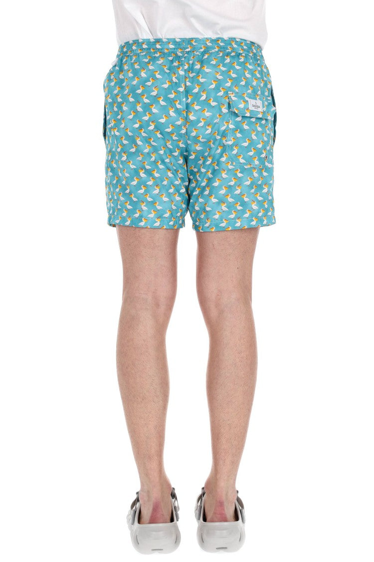 Barba Quick-Dry Tucani Print Swim Shorts