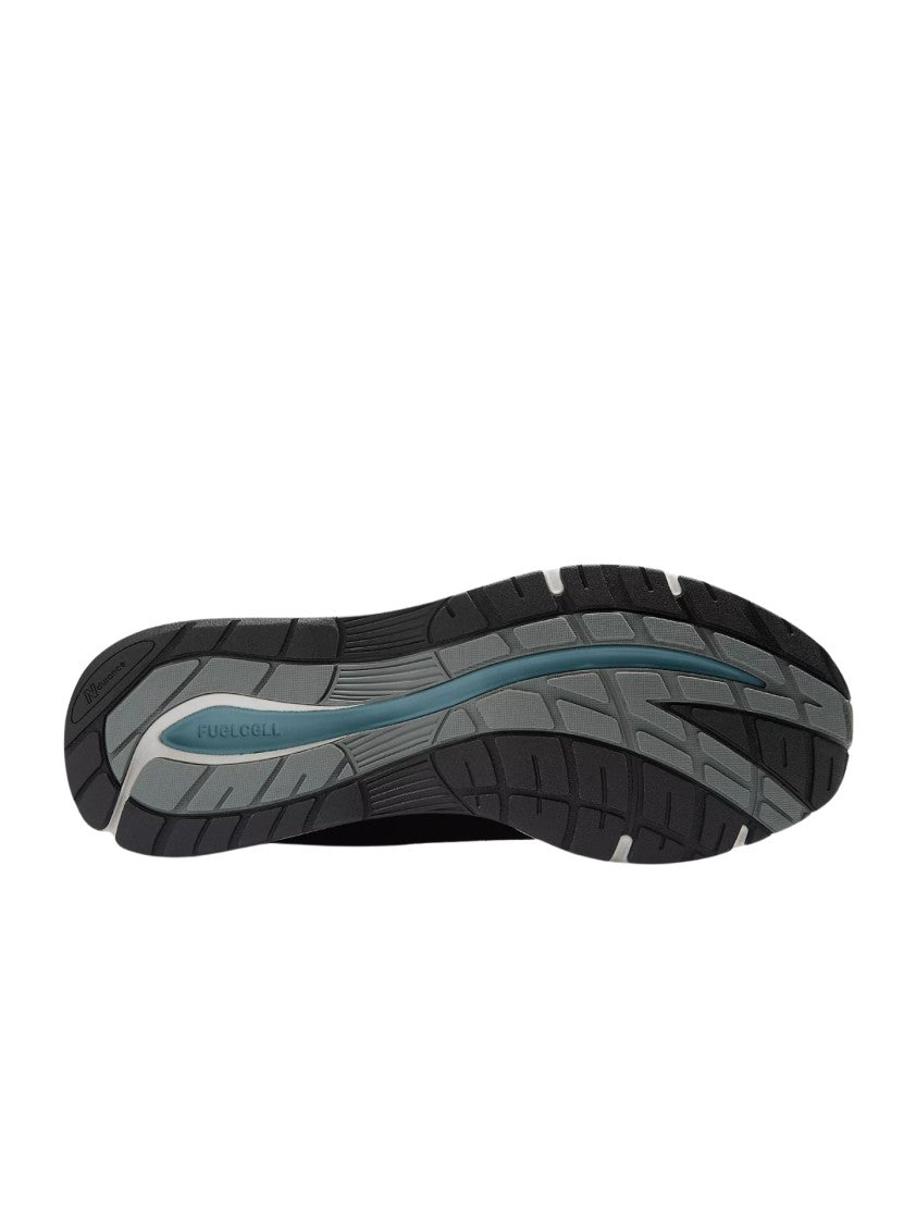 New Balance Mesh And Suede Black Sneakers