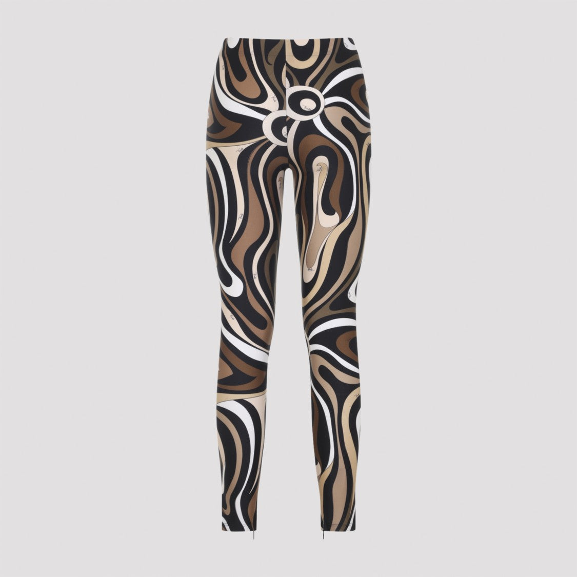 Pucci High-Waisted Slim Fit Leggings With Abstract Pattern