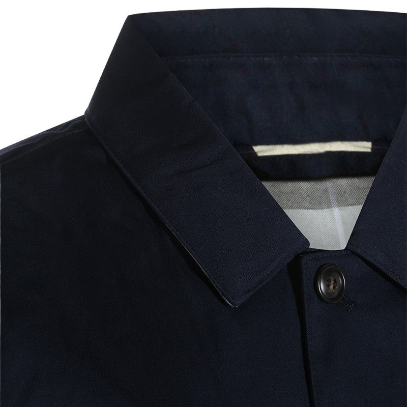Barbour Straight-Cut Coat With Classic Collar