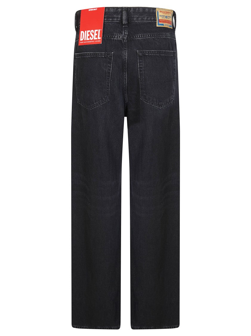 Diesel High-Waist Wide-Leg Jeans