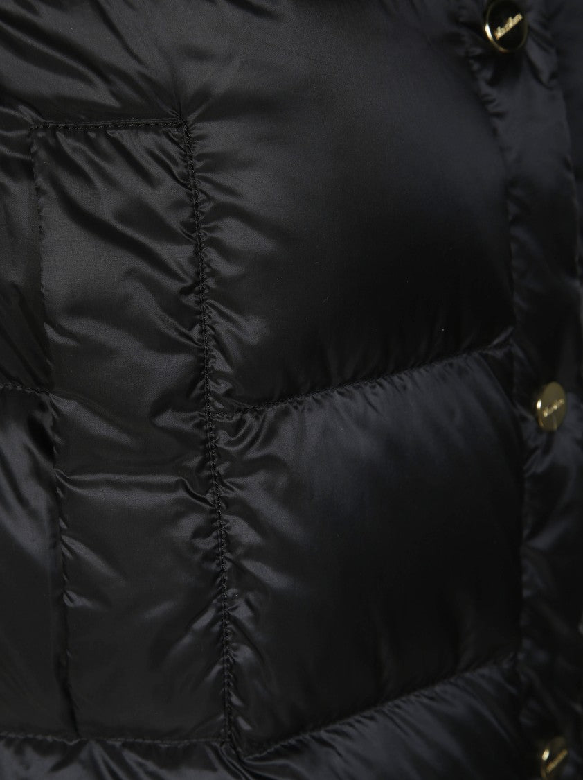 Max Mara Sleeveless Puffer Vest With Glossy Finish