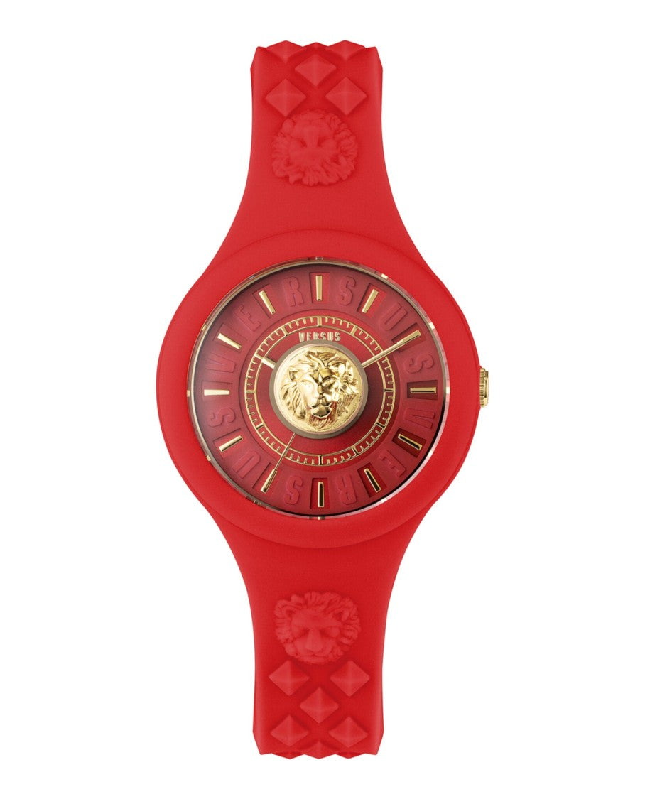 Versus Versace Fire Island Lion Strap Watch