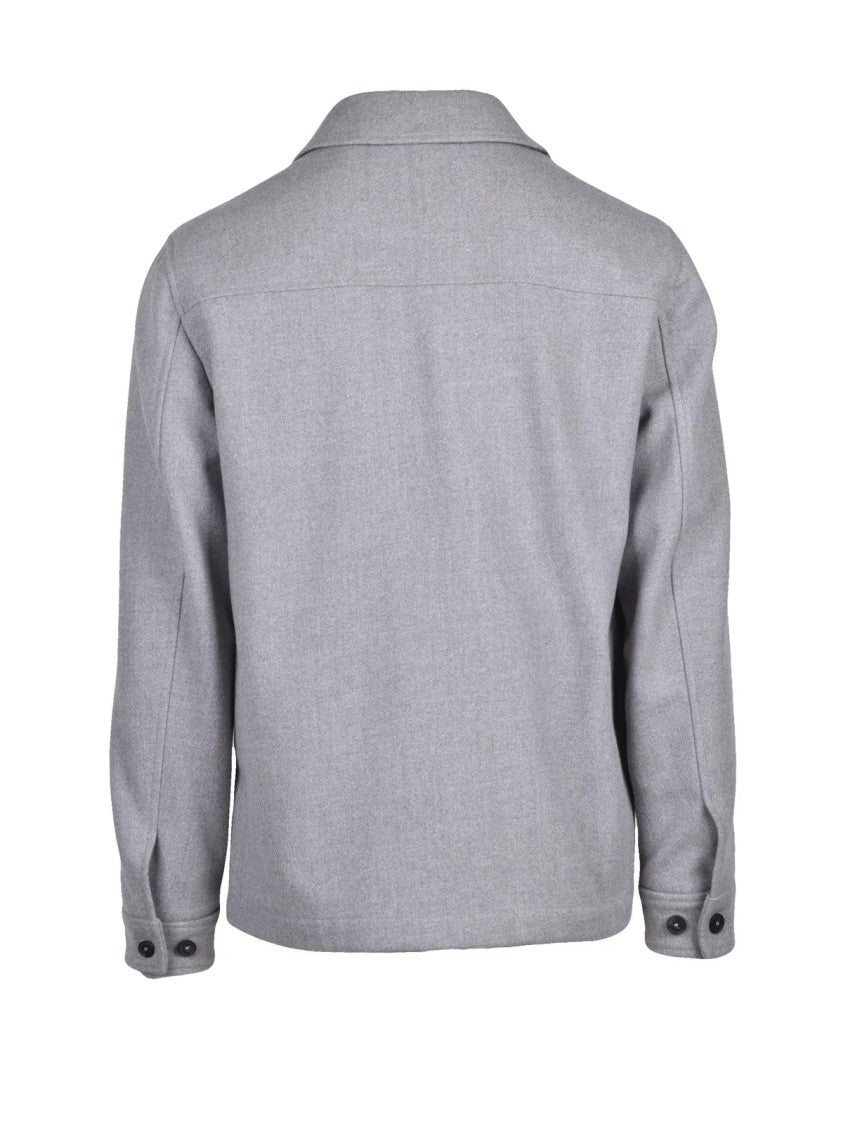 Hamaki-Ho Mid-Length Coat With Button Closure And Flap Pockets