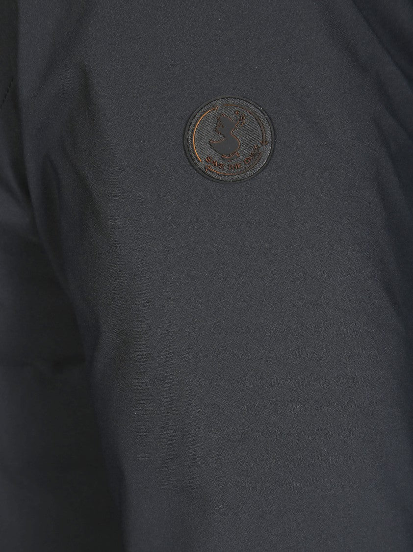 Save The Duck Leyla Fixed Hood With Button Flap