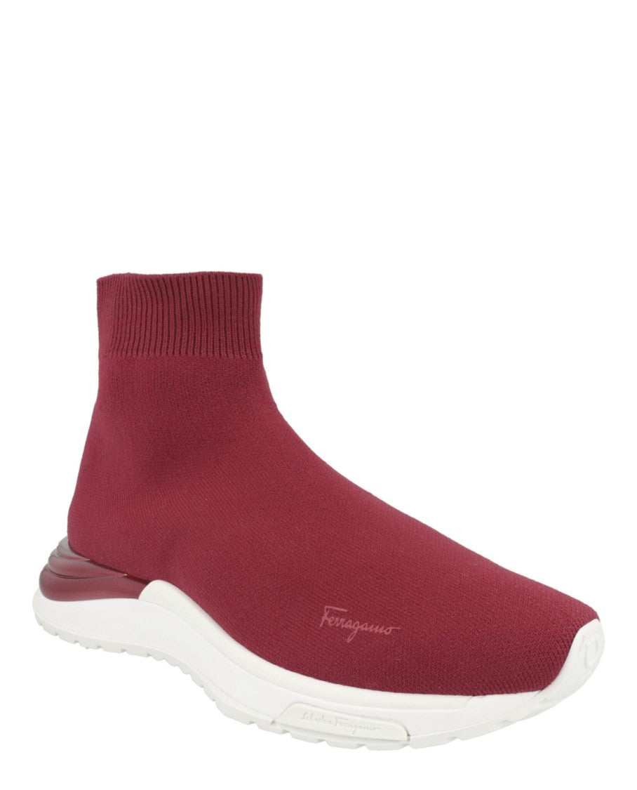 Ferragamo Ninette High-Top Sock Sneakers