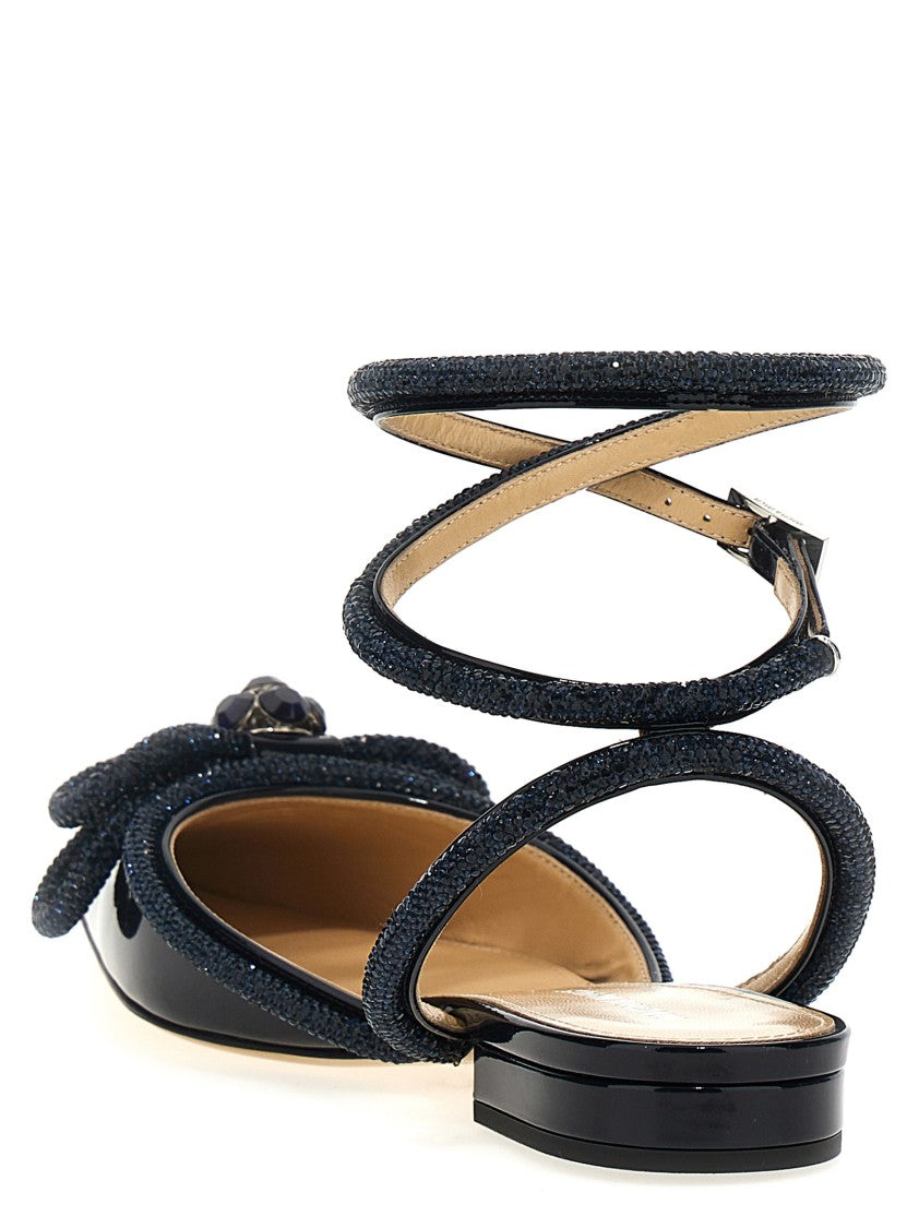 Mach & Mach Double Bow' Ballet Flats