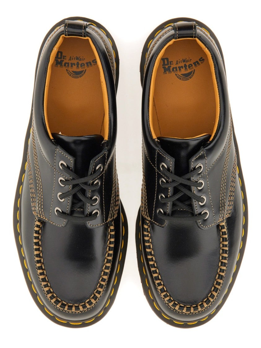 Dr. Martens Moccasin-Style Lowell Shoes With Contrast Stitching