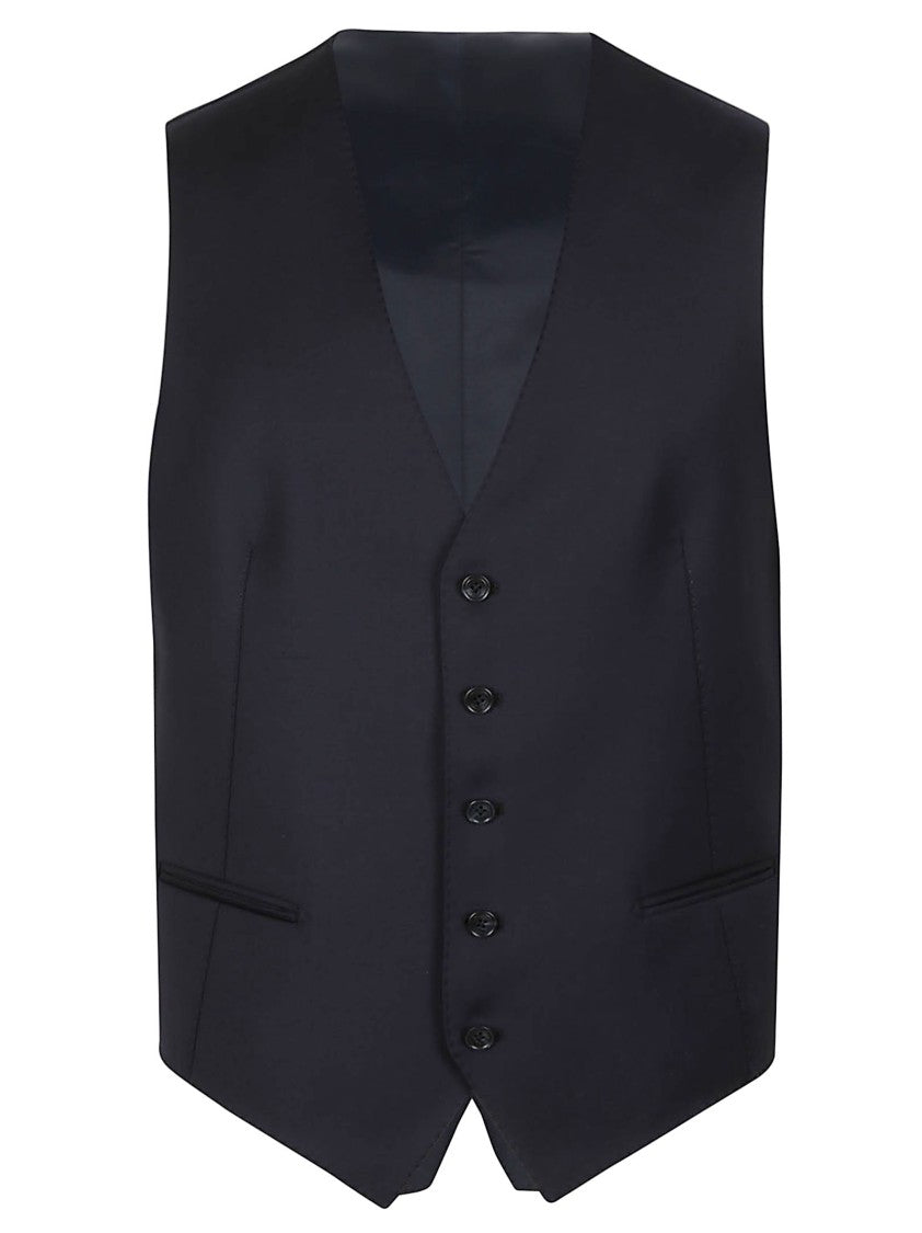 Tagliatore Black Virgin Wool Suit