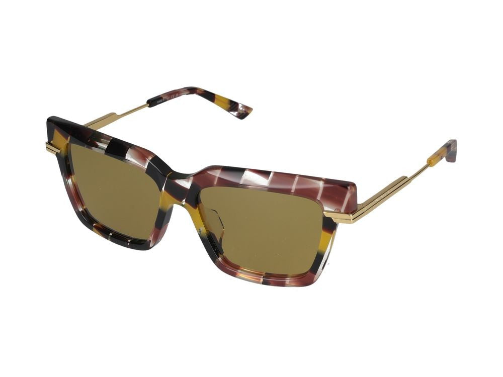 Bottega Veneta Sunglasses Bottega Veneta Bv1242s 005 Multicolor Gold Yello 53/15/140