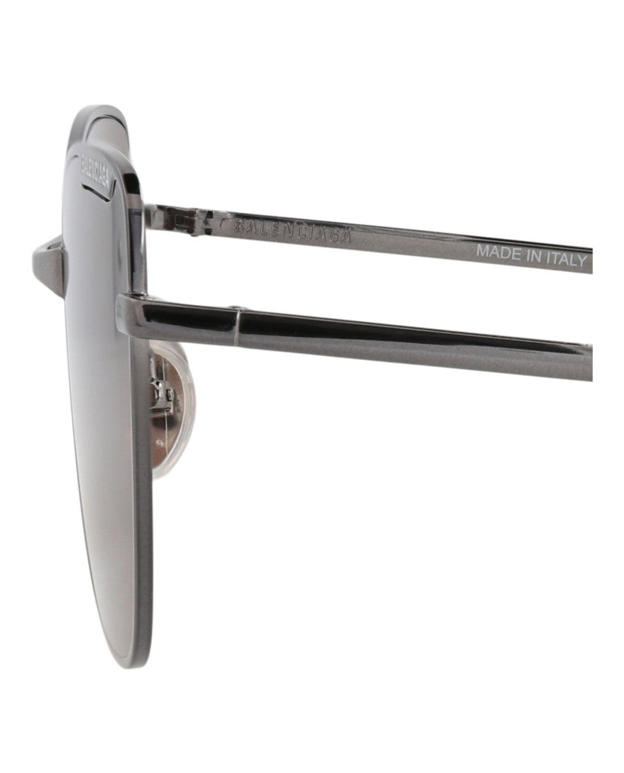 Balenciaga Cat Eye-Frame Metal Sunglasses