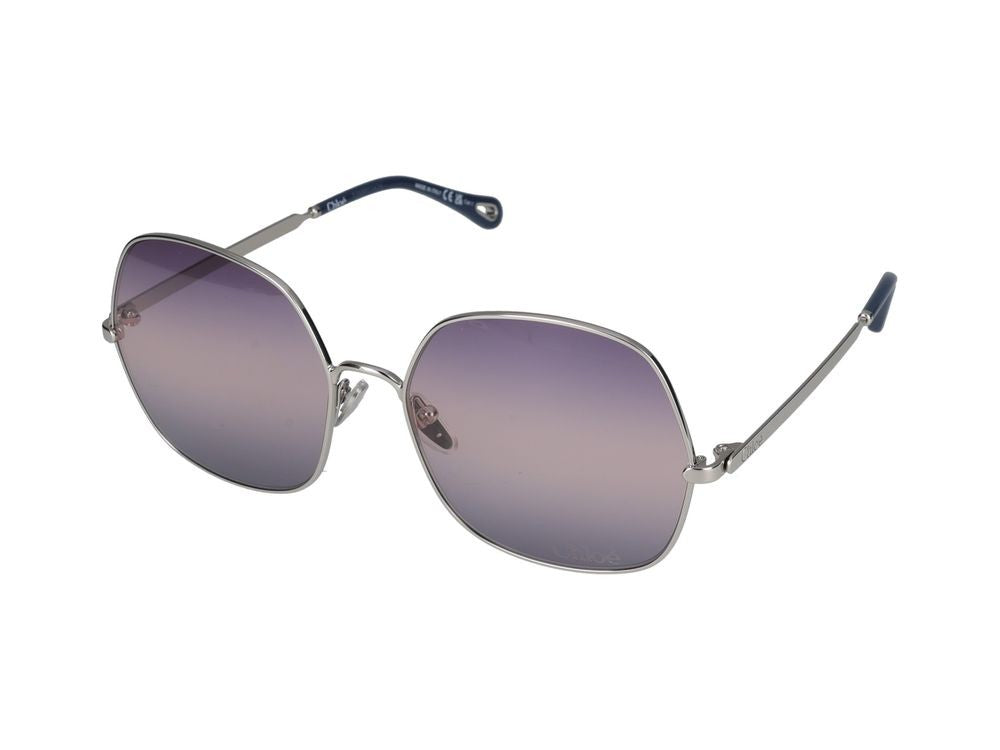 Chloé Sunglasses Ch0282s 003 Silver Silver Violet 60/17/140
