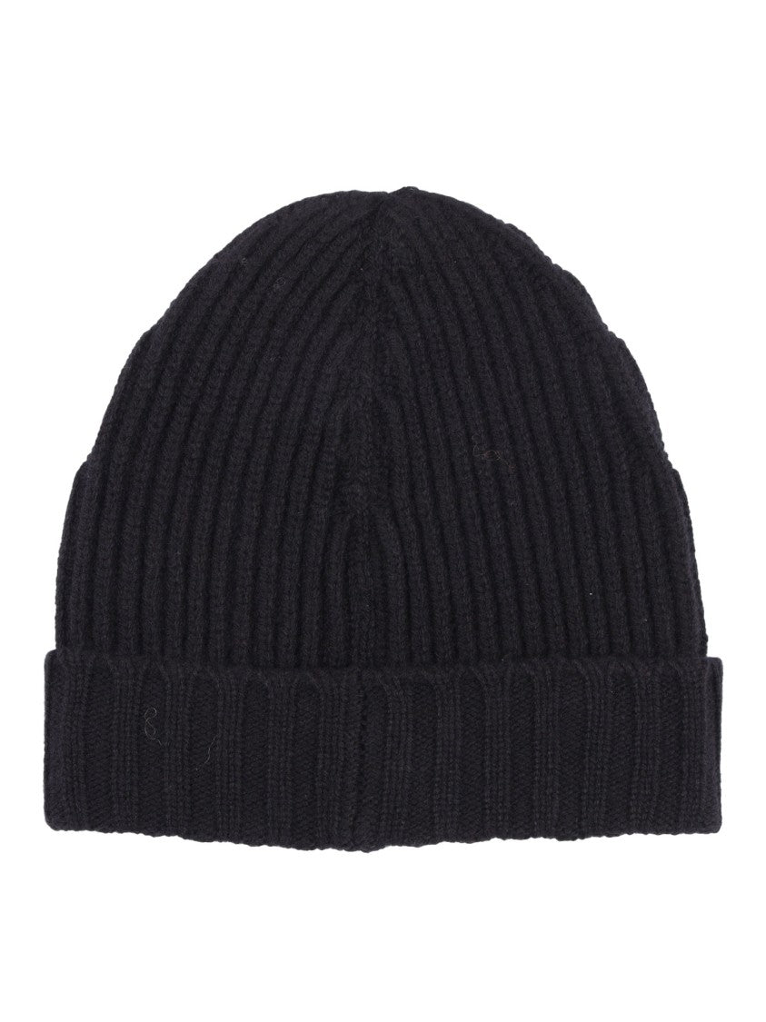Fay Ribbed English Cable Knit Hat
