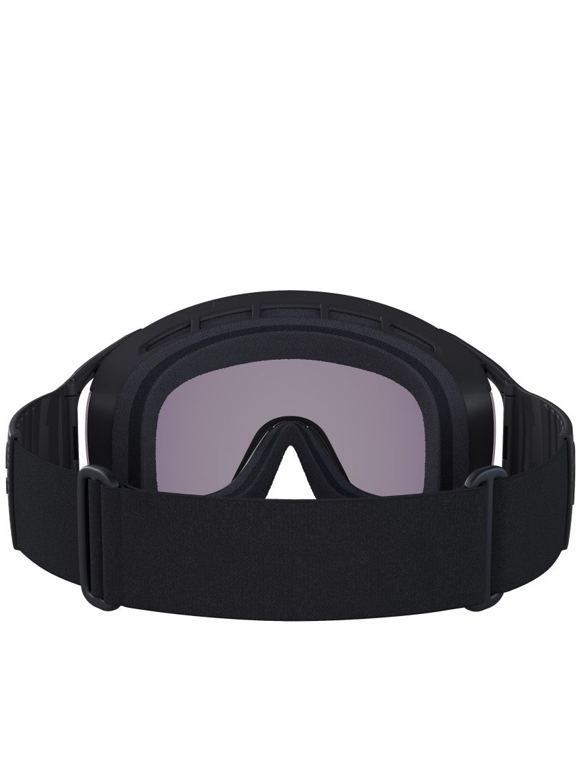 Poc Black Zonula Wraparound Reflective Ski Goggle
