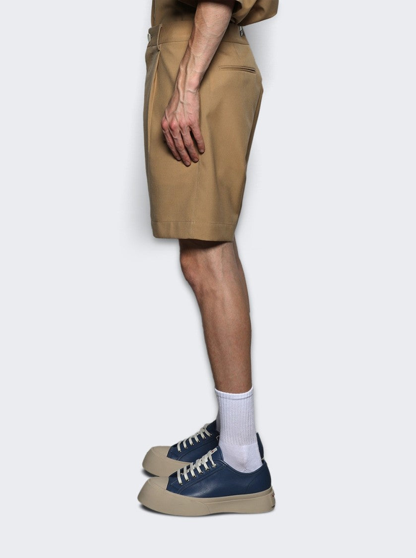 Marni Tailored Shorts Beige