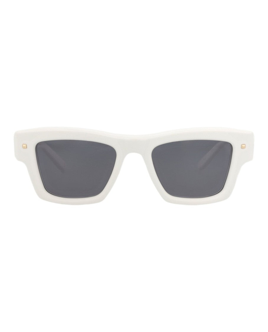 Valentino Square-Frame Recycled Acetate Sunglasses