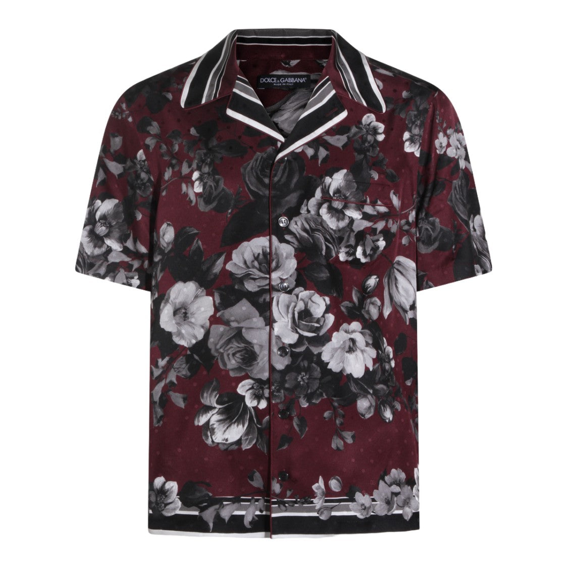 Dolce & Gabbana Timeless White Shirt With Structured Collar