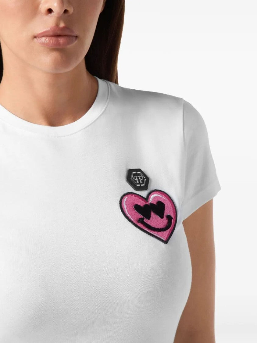 Philipp Plein Short Sleeve Patches T-Shirt