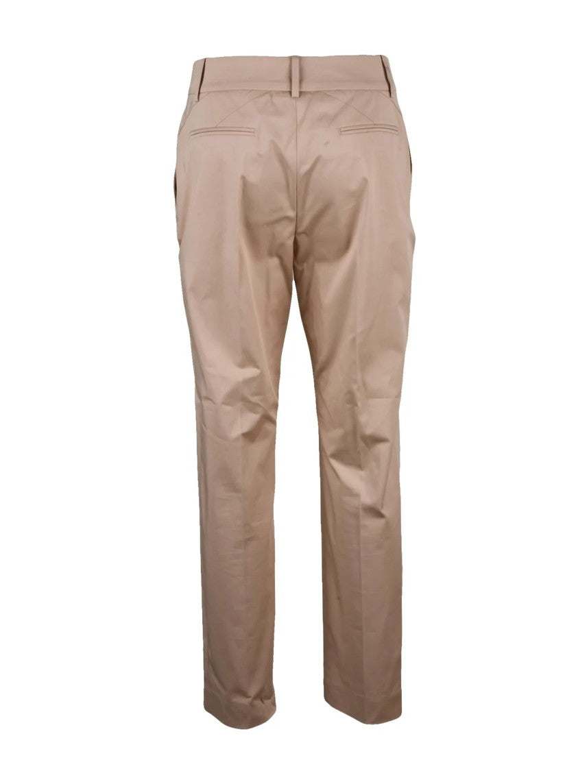 Eleventy Eleventy Trousers Cotton Lyocell Elastane - Beige