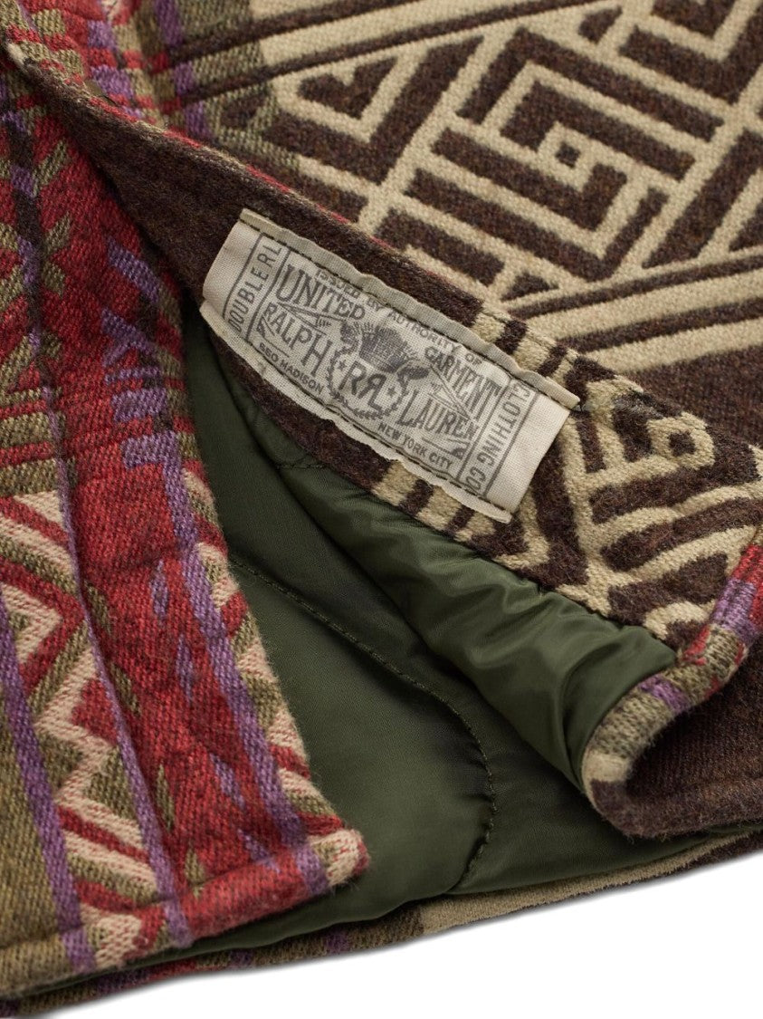 Polo Ralph Lauren Vintage Blanket-Style Jacquard Cotton Jacket