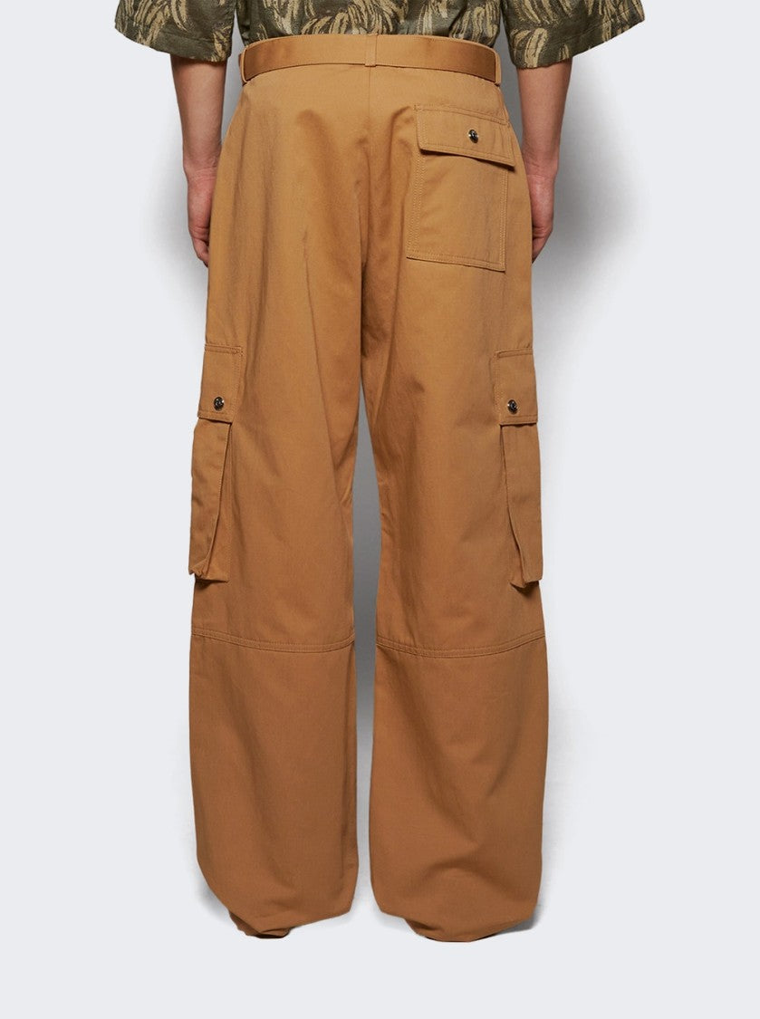 Jacquemus Cargo Pants Camel