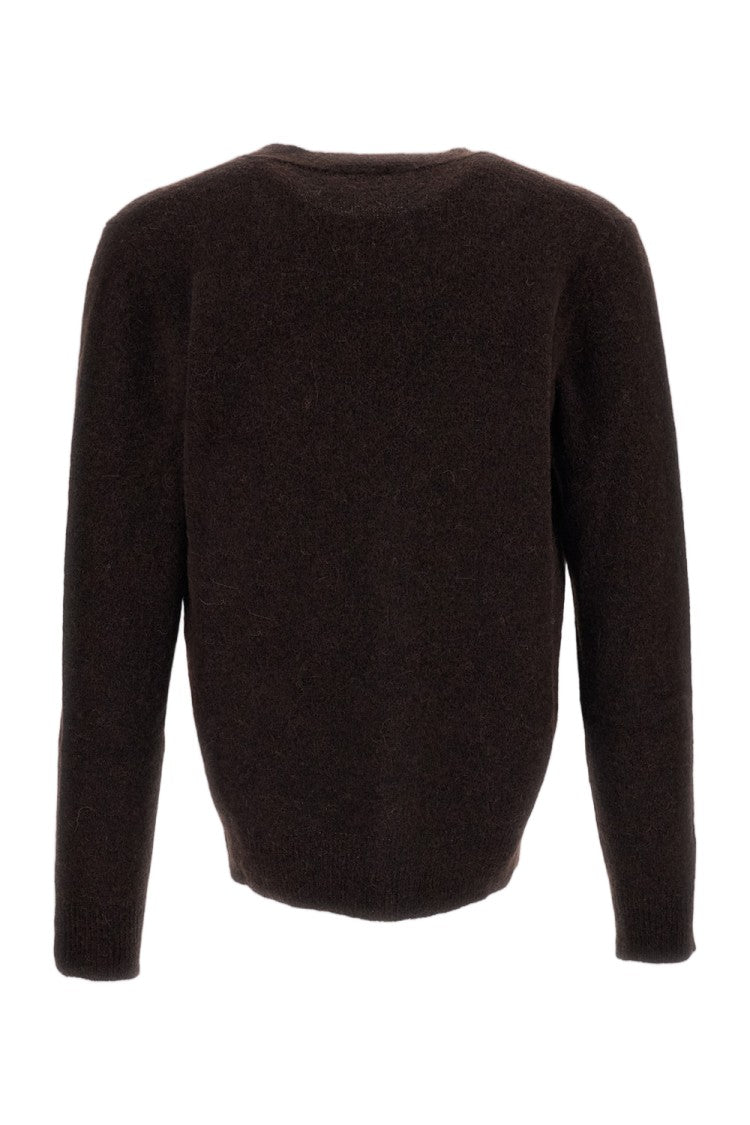 Barena Brown Gajola Alpaca-Blend Cardigan