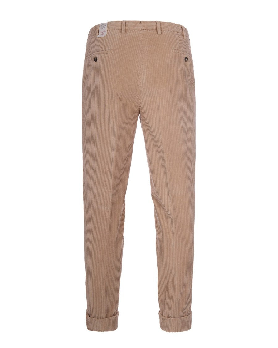 L.B.M. 1911 Miles Garment-Dyed Coral Trousers