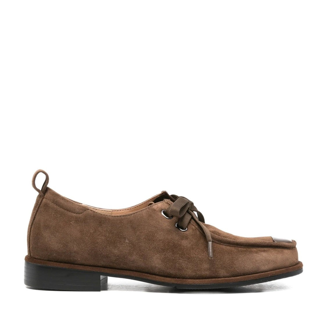 Adrianna Feretti Brown Suede Low Profile Loafers