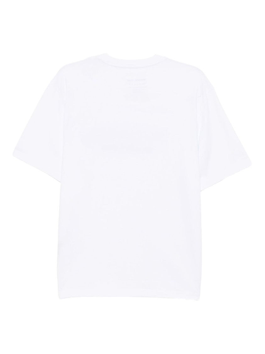 Martine Rose Cotton Jersey T-Shirt With Contrasting Logo Detail