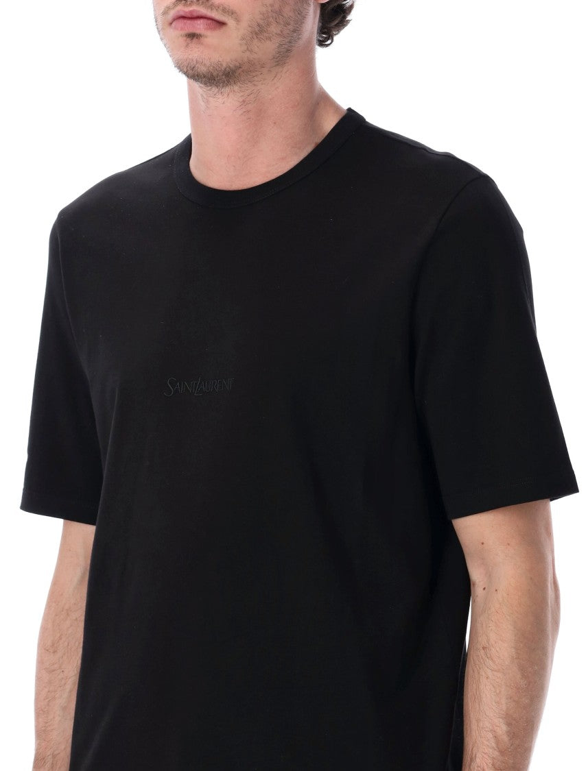 Saint Laurent Oversized Black T-Shirt