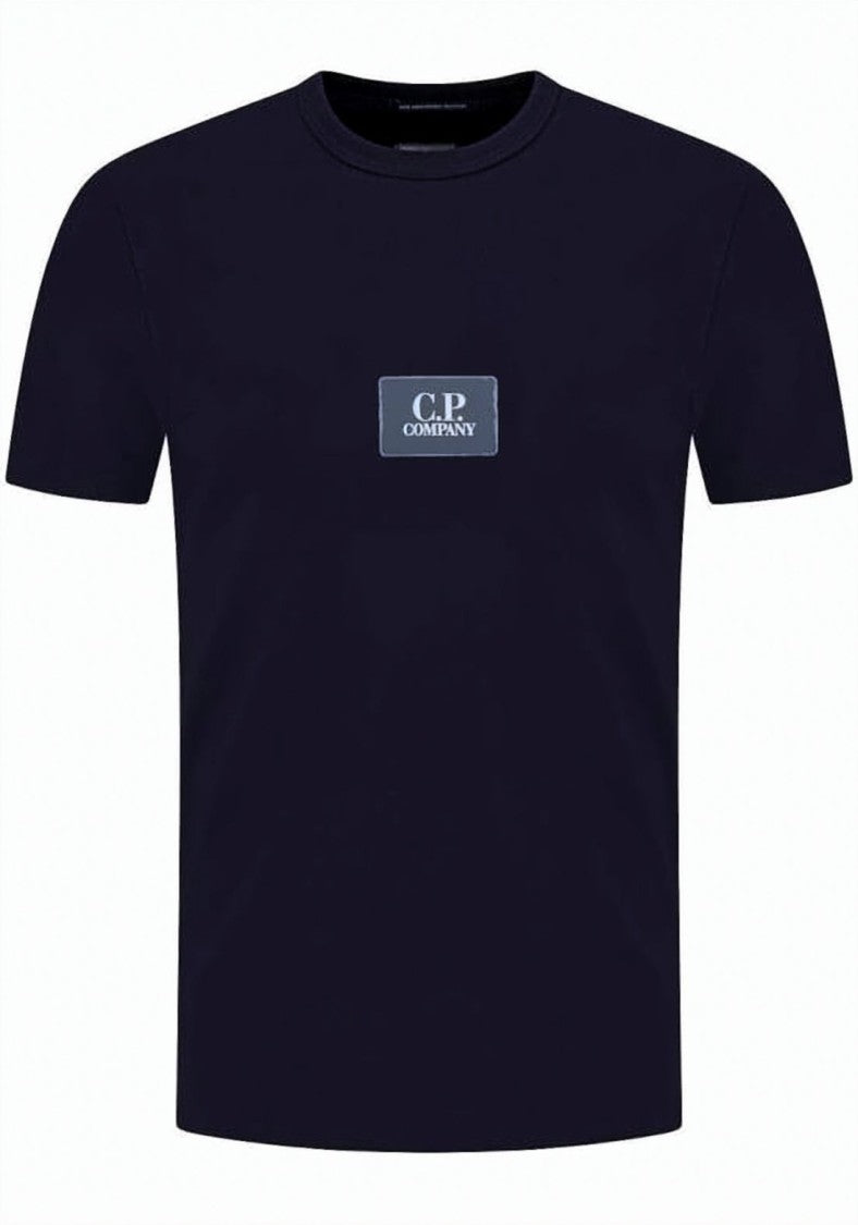C.P. Company Crew Neck T-Shirt With Logo Patch