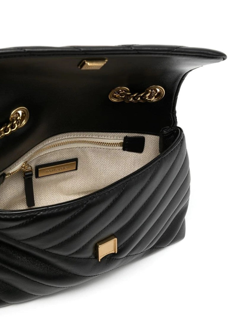 Tory Burch Chevron-Quilted Sheep Leather Shoulder Bag