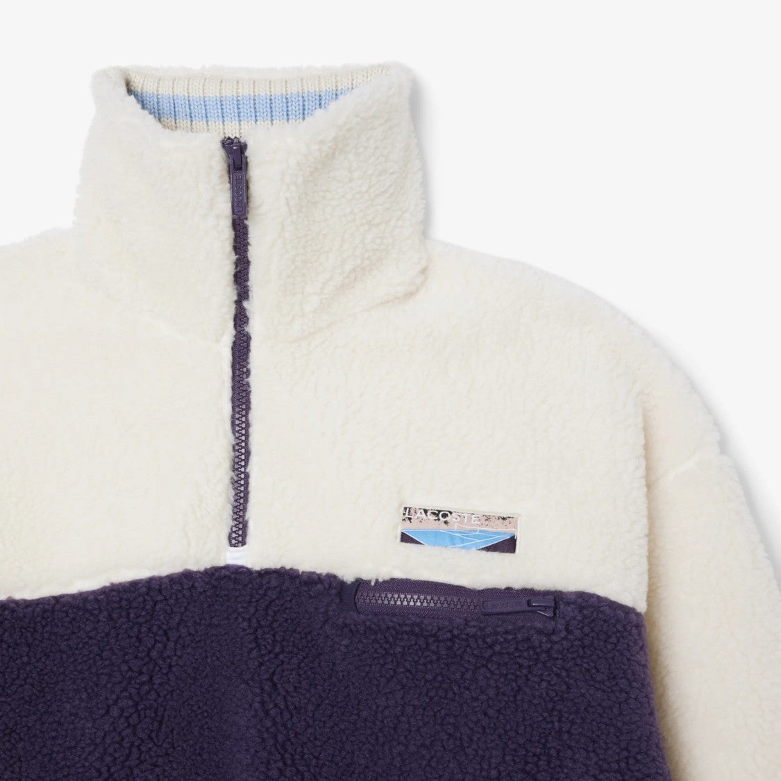 Lacoste Lightweight Violet Windbreaker