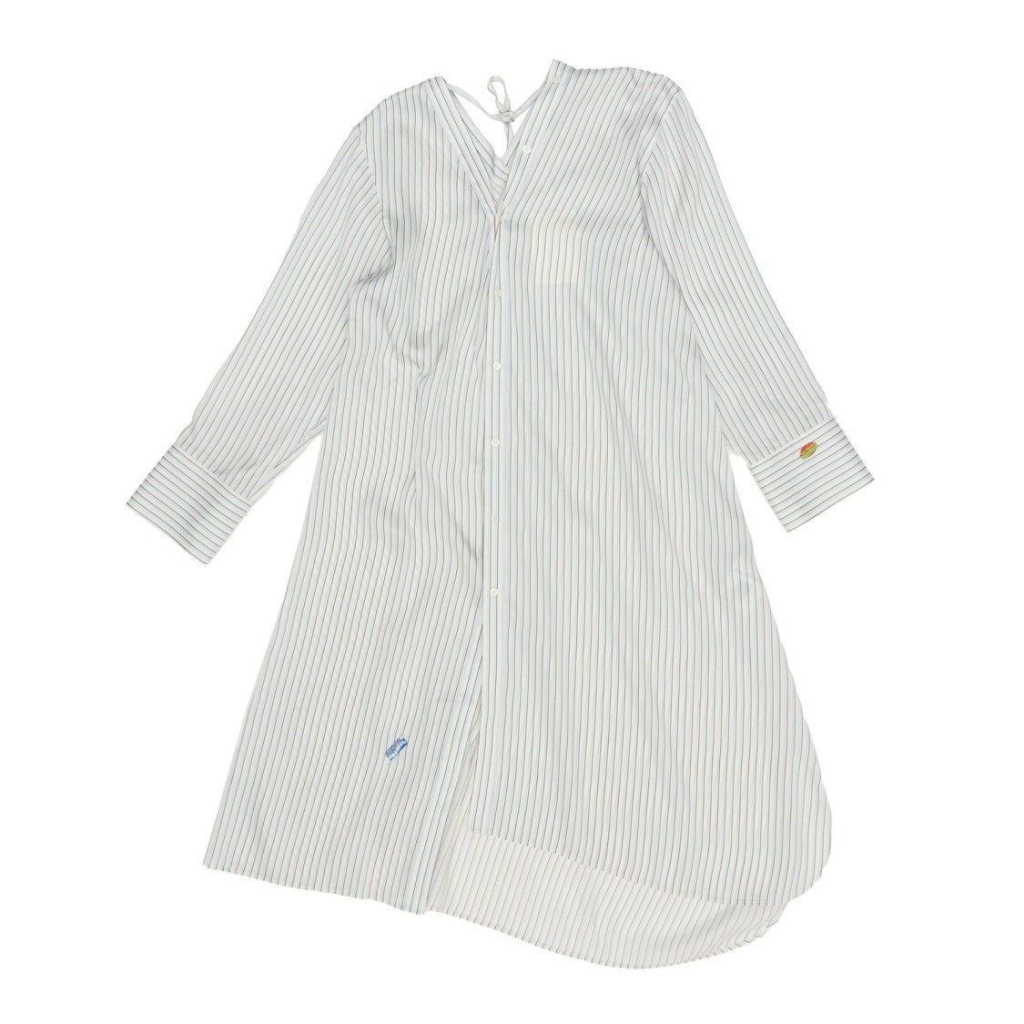 Acne Studios Clear Blue Dress With Smooth Silhouette And Clean Lines