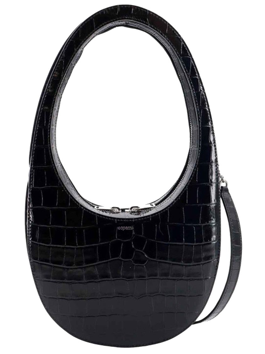 Coperni Calf Leather Crocl Crossbody Swipe Bag