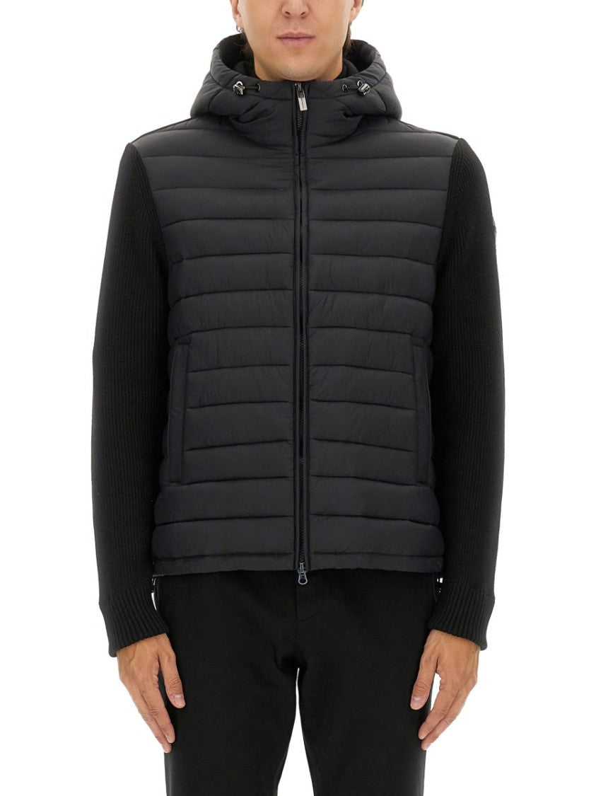 Colmar Originals Hooded Jacket With Knitted Sleeves