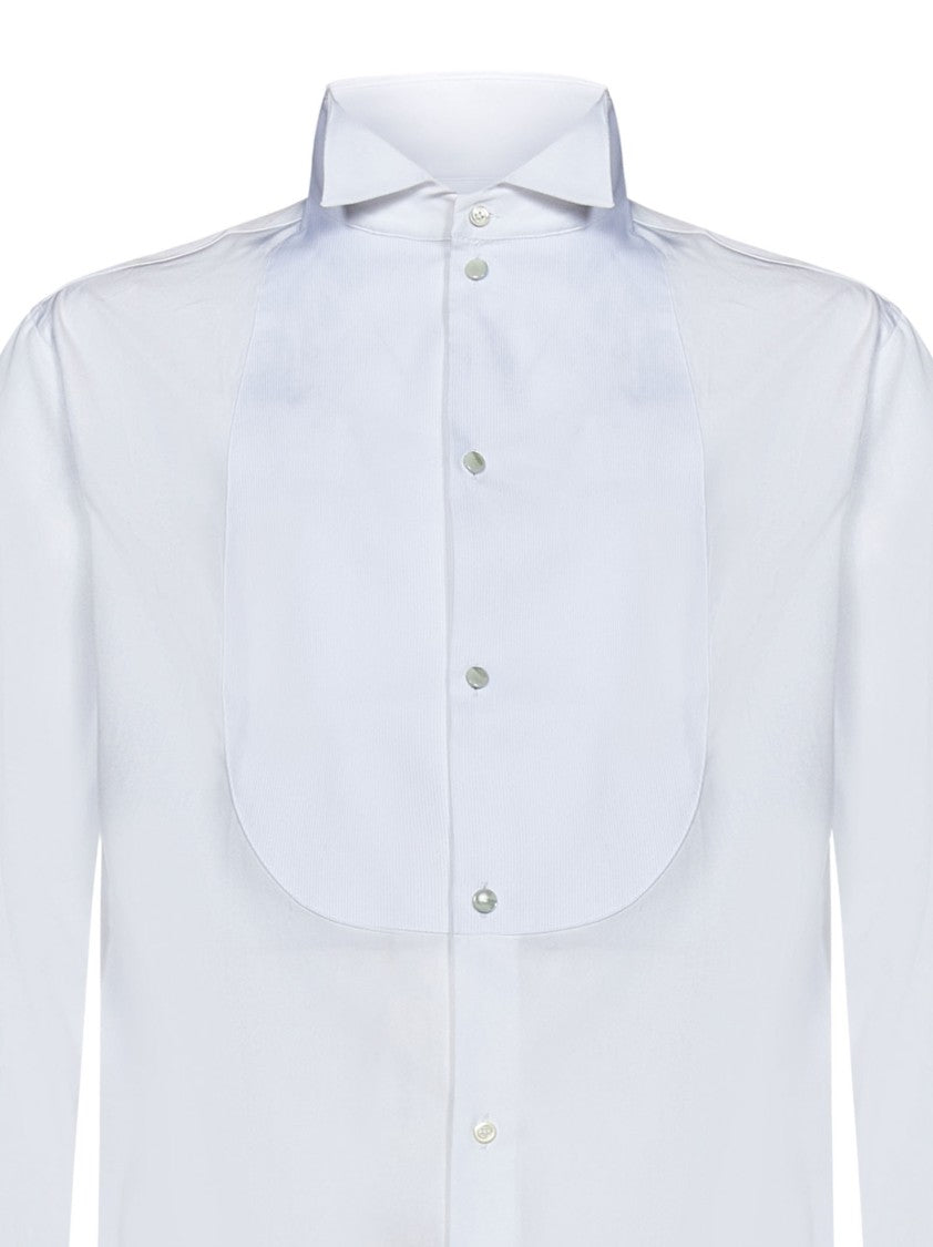 Emporio Armani White Tuxedo Shirt