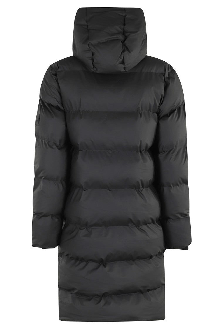 Rains Quilted Long Puffer Jacket
