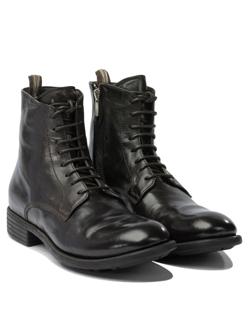Officine Creative "Calixte 002" Lace-Up Ankle Boots