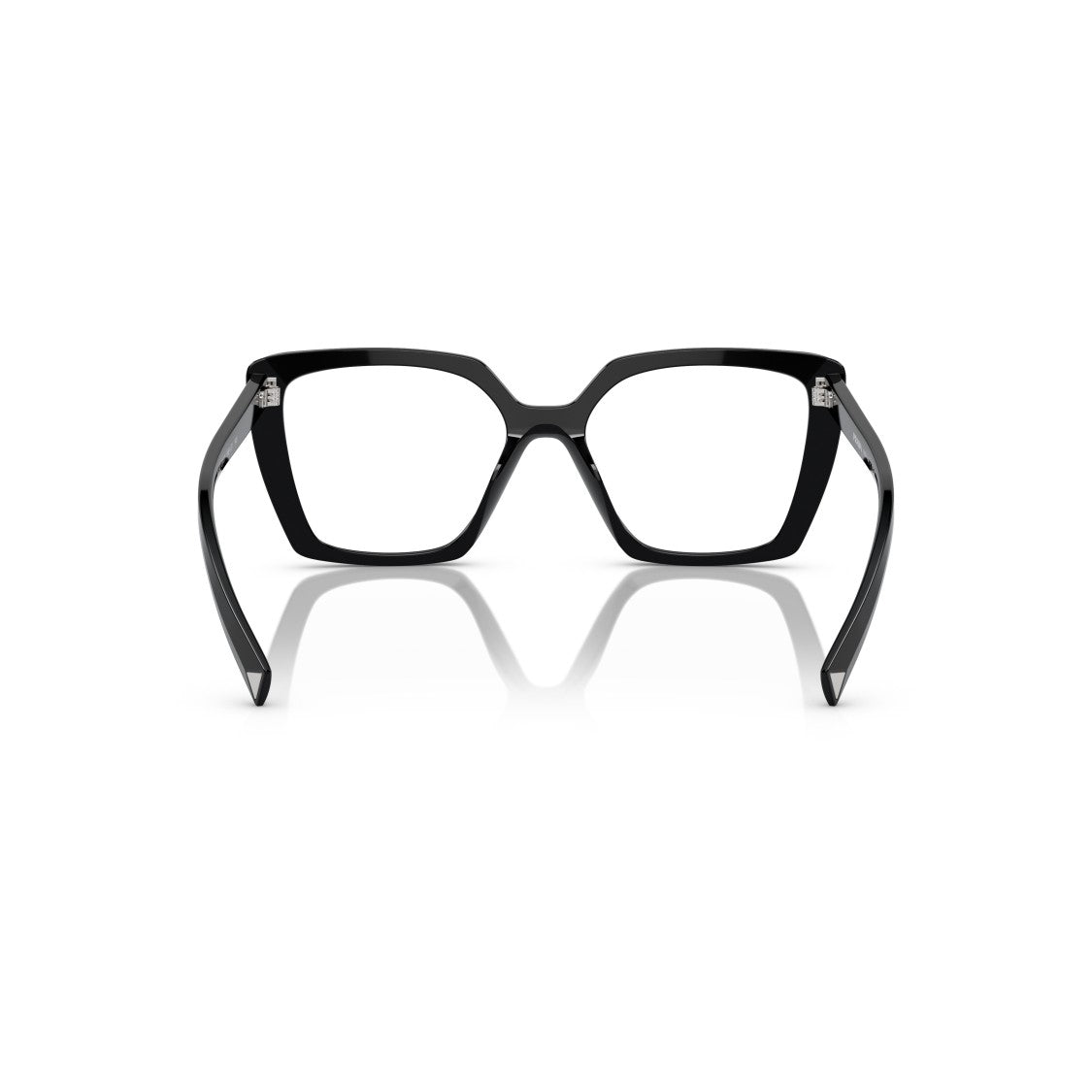 Prada 0Pr 16Zv Bold Oversized Square Frame Eyeglasses